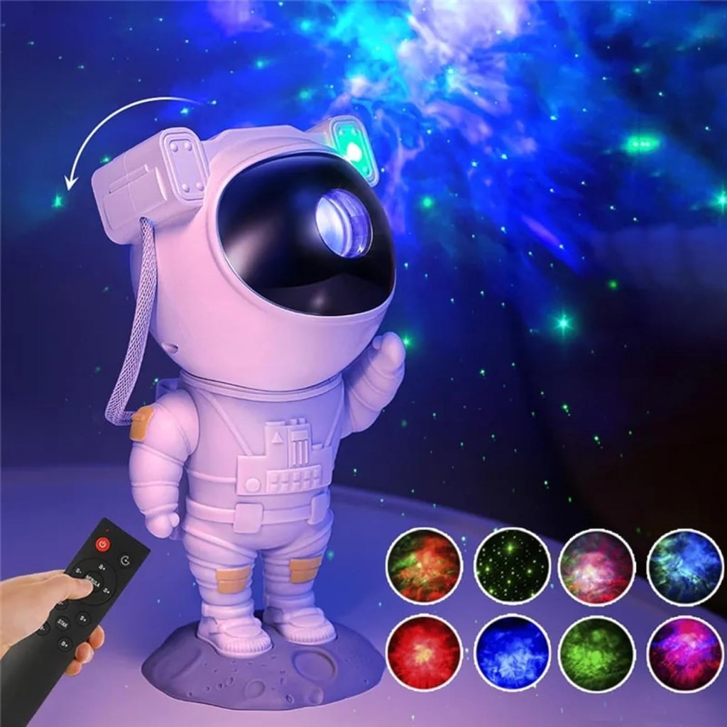 Astronaut Star Projector - Night Light Projector with Remote Control