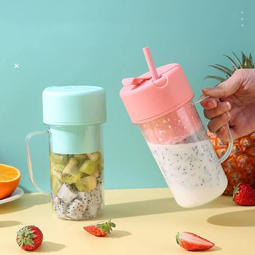 Portable Mini Blender - Powerful, Quiet, USB Rechargeable, Perfect for Smoothies